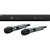 Conjunto Sennheiser XSW 1-825 Dual-Vocal com dois microfones de mão 825 (A: 548 a 572 MHz) - Imagem 1