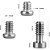 Smallrig 1713 Parafusos sextavados SmallRig de 1/4"-20 com chave (pacote com 12) - Imagem 3