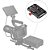Placa de bateria SmallRig Mini V-Lock - Imagem 5