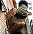 Mochila Couro Marrom e Lona Verde Roadstar (01167) - Imagem 2