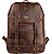 Mochila Couro Marrom Roadstar Special (01174) - Imagem 1