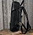 Mochila Couro Preto e Lona Preta Roadstar (01163) - Imagem 4