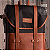 Mochila Couro Preto Lona Preta Arya (01109) - Imagem 2