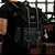 Mochila Couro Preto Lona Preta Arya (01109) - Imagem 4