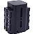 Bateria Dupla Face NP-F990 Dummy com entrada USB-C - Imagem 2