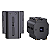 Bateria Dupla Face NP-F990 Dummy com entrada USB-C - Imagem 3