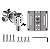 Suporte de Monitor FDL115 Display Bracket 3/8" para Tripé de Estúdio - Imagem 4