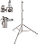 Tripé de Iluminação Light Stand SL210 Aço Inox Amortecimento de Ar (2.1 Metros) - Imagem 2