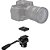 SmallRig 3760B Tripé de vídeo CT180 com kit de mini cabeça fluida V2 - Imagem 6