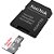 Cartão de Memória micro SD SANDISK Ultra 16 GB com adaptador SD - Imagem 2