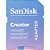 Cartão de Memória micro SD SANDISK Creator 256GB UHS-I U3 V30 4K - Imagem 3