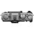 Câmera FUJIFILM X-T30 III - corpo (Silver) - Imagem 5