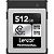 Cartão de memória CFexpress Lexar Professional TYPE B SILVER 1750-1300MB/S 512GB - Imagem 1