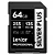 Cartão de Memória SD 64GB V30 Silver Plus Lexar SDXC UHS-I 255/135 MB/s - Imagem 1