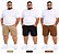Bermuda Sarja Colors Masculina Plus Size 52 ao 66 - Imagem 1