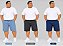 Bermuda Jeans Colrs 52 ao 68 Plus Size Elastano Dazzling - Imagem 1