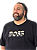 Camisetas Multimarcas Algodão  Masculina  Plus Size Preta G4 ao G9 - Imagem 1