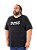 Camisetas Multimarcas Algodão  Masculina  Plus Size Preta G4 ao G9 - Imagem 3