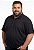 POLO PIQUET BASICA PRETA G3 AO G9 MASCULINA PLUS SIZE - Imagem 1