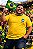 Camisetas Seleção Brasileira Algodão Masculina Plus Size Preta G4 ao G9 200kilos - Imagem 2
