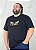 CAMISETA MULTIMARCAS PLUS SIZE  PRETA ALGODÃO FIO EGPICIO  G3 ao G8 - Imagem 1