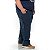Kit 2 Calças Masculina Plus Size Jeans Preta e Azul Com Elastano Shyros 54 ao 66 - Imagem 5