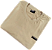 CAMISETAS MULTIMARCAS G3 AO G9  PLUS SIZE MASCULINA BEGE - Imagem 1