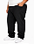 KIT 2 Calças Elástano Sarja Elastano Masculina Plus Size Preta/Caqui 52 ao 66 - Imagem 2