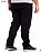 KIT 2 Calças Elástano Sarja Elastano Masculina Plus Size Preta/Caqui 52 ao 66 - Imagem 3