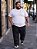 Kit 2 Calça Jeans Com Lycra Masculina Plus Size Preta e Azul Jeans 48 ao 66 - Imagem 7