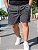 Bermuda Tactel Elastano G4 ao G8 Elástico e Cordão Masculina Plus Size Bigmen - Imagem 3