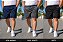 Bermuda Tactel Elastano G4 ao G8 Elástico e Cordão Masculina Plus Size Bigmen - Imagem 1