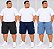 Bermuda Cargo Elastico Dazzling Plus Masculino Jeans 6 bolsos 50 a 64 - Imagem 1
