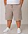 Bermuda Elastico e Cordão 54 ao 64 Sarja Dazzling Plus Masculino 6 bolsos - Imagem 2