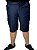 Bermuda Cargo Jeans Plus Size Masculina Elastano Dazzling - Imagem 2