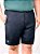 Bermuda Multimarcas Masculina Plus Size  Moleton Elastano Preta G3/G10 (54 ao 84 cm) - Imagem 1