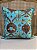 Capa Para Almofada - Jacquard - Azul Turquesa  - Tassel - Imagem 1