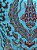 Capa Para Almofada - Jacquard - Azul Turquesa  - Tassel - Imagem 2
