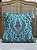 Capa Para Almofada - Jacquard - Azul Turquesa  - Tassel - Imagem 1