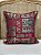 Capa Para Almofada - Jacquard - Vermelho e Cinza - Tassel - Imagem 1