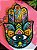 Hamsa de Parede ou Mesa - Cerâmica - Mão de Fátima - Imagem 2