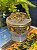 Pote Marroquino - Ceramica com Metal - Cinza - Imagem 1
