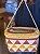 Bolsa Ratan - Palha - Colorida - Com Alça - Imagem 2