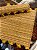 Jogo Americano - Marroquino - Palha - Individual - Amarelo e Roxo - Imagem 1