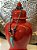 Colar Decorativo - Resina - Metal - Turquesa e Vermelho - Imagem 1