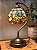 Abajur Tiffany - Pendente - Vitral - Dourado - Imagem 1
