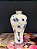 Vaso Decorativo - Azul e Branco - Ceramica 14CM - Imagem 1