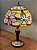 Abajur Tiffany - Vitral - Ouro Velho - Imagem 5