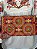 Bolsa Clutch - Tecido - Bordado - Vermelha - Imagem 2