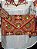 Bolsa Clutch - Tecido - Bordado - Vermelha - Imagem 1